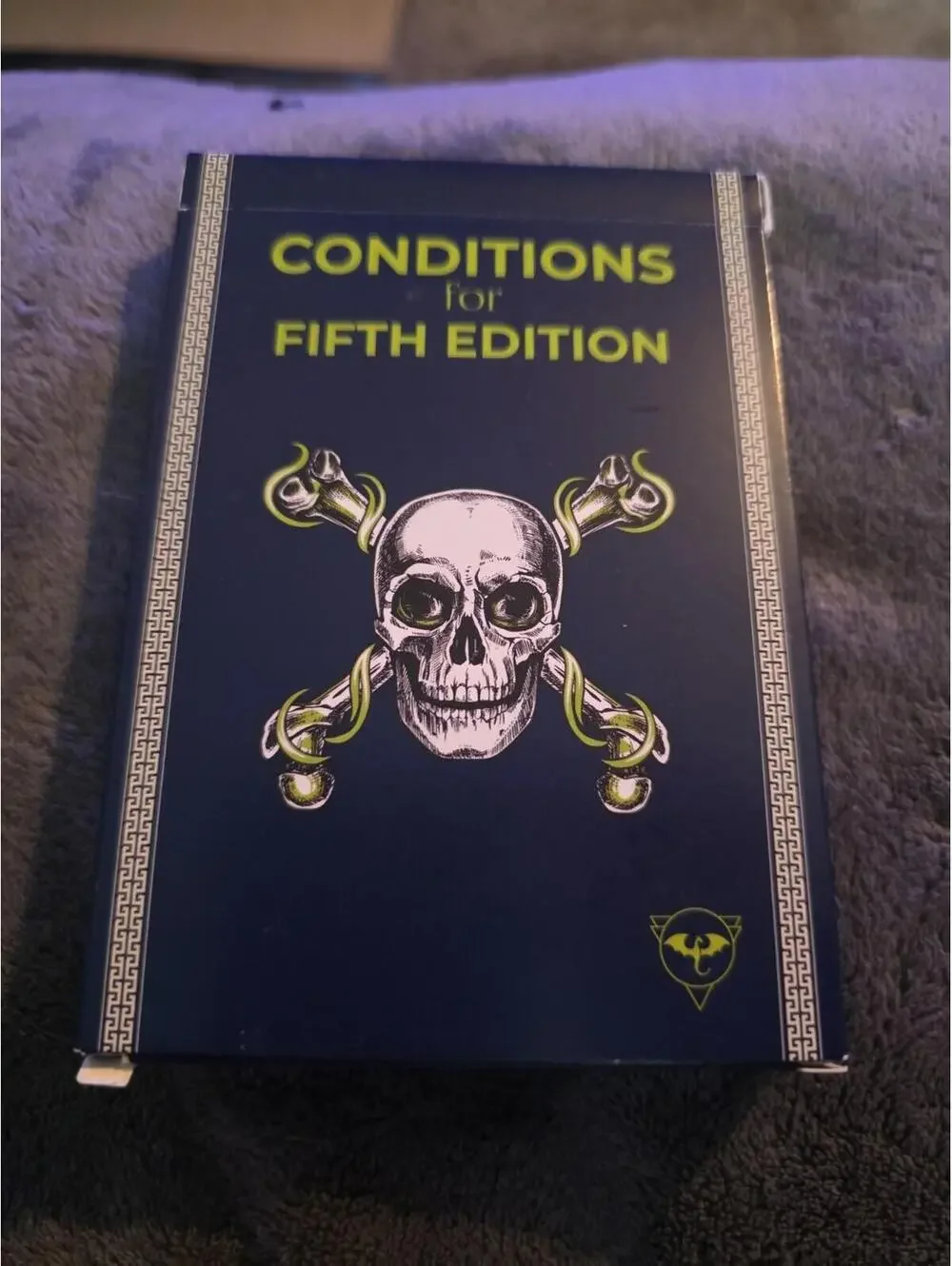 Dungeons & Dragons 5e Condition Cards for Fifth Edition